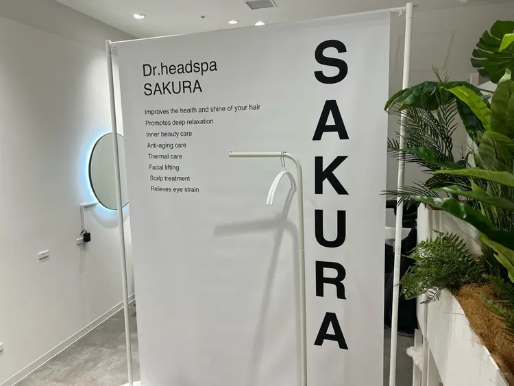 Clinical ウェットヘッドスパSAKURAの内観・外観2