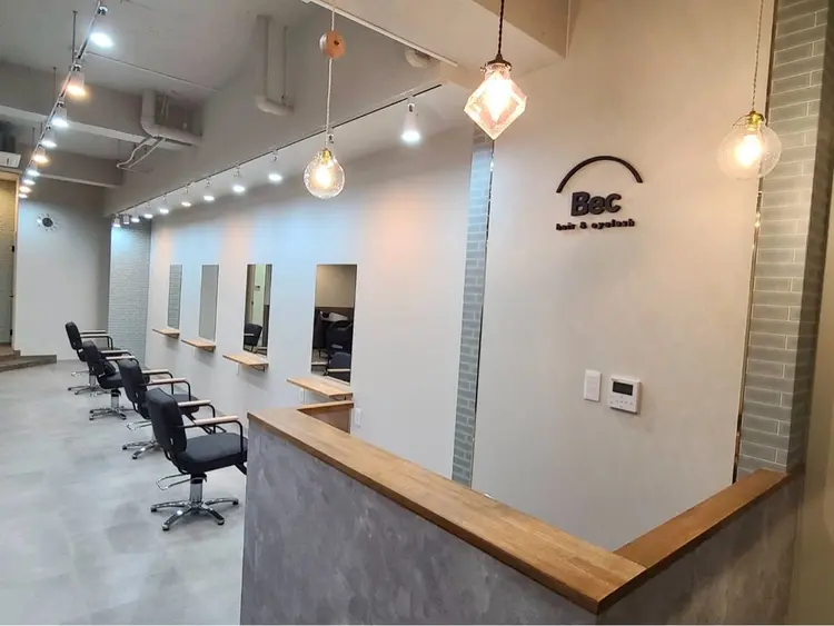 Bec hair&eyelashの内観・外観1