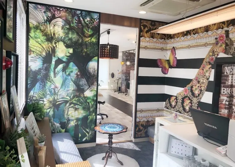 Nail & Eye Lash Salon vivi久留米店の内観・外観1