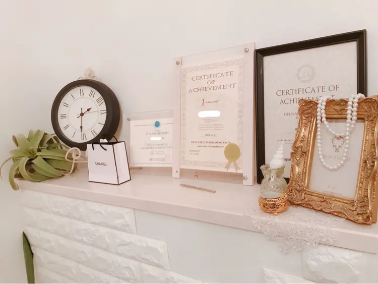 private nail salon:Leclat(レクラ)の内観・外観1