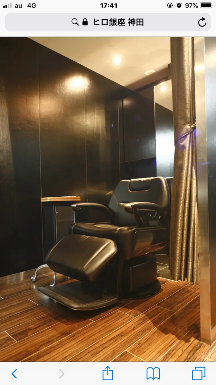 ヒロ銀座プレミアムバーバー新宿店の内観・外観1