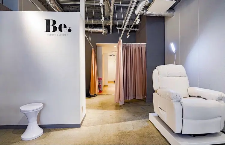 まゆ毛とまつ毛　似合わせ専門店　Be. Eyelash&Eyebrow　岡山田町店の内観・外観3