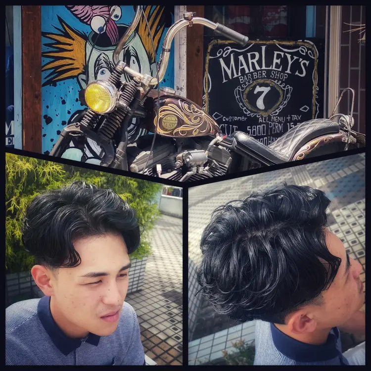 サンアンドマーリーズバーバーの内観・外観3