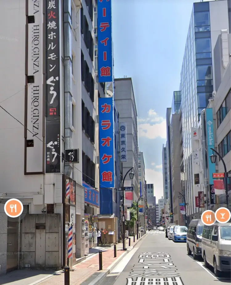 ヒロ銀座　　バーバーショップ新宿店の内観・外観1