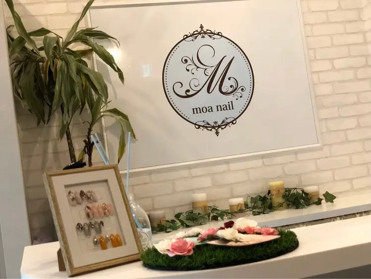 moa nail東岡山店の内観・外観1