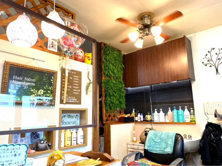 ナガハマ美容室の内観・外観2