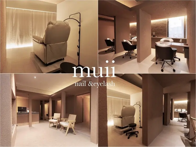 muii nail&eyelashの内観・外観1