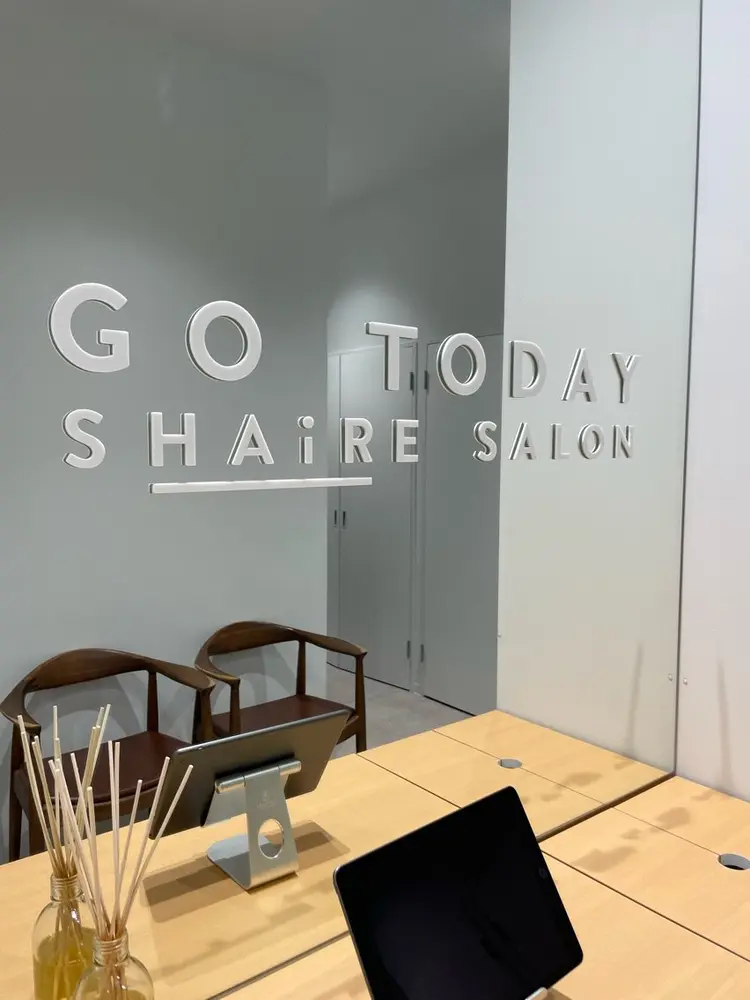 GO TODAY SHAiRE SALON　原宿Liber店の内観・外観3