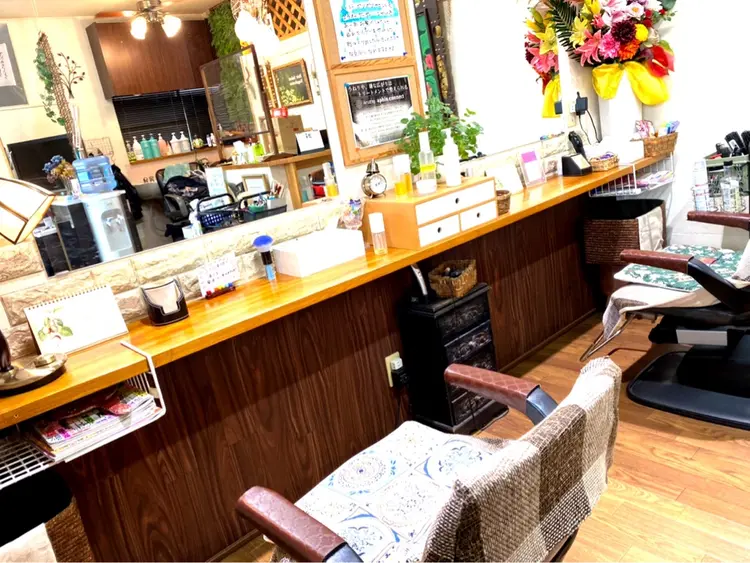 ナガハマ美容室の内観・外観3