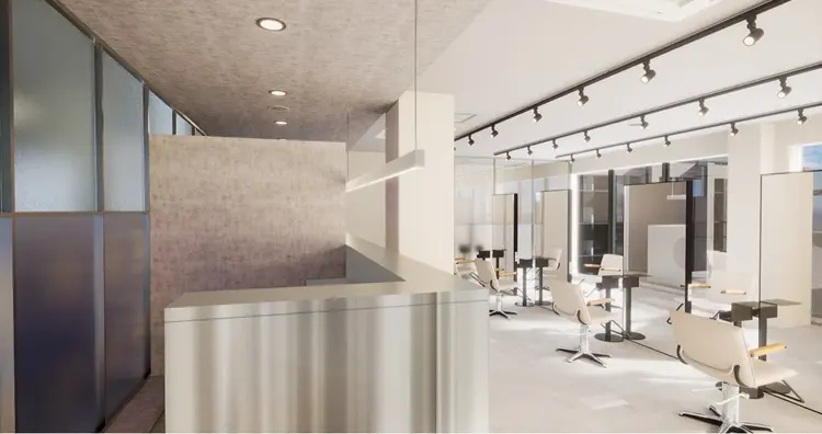 Qin shaire salon 原宿店の内観・外観1