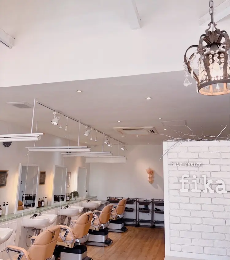 hair Design　fika. 大在店の内観・外観2