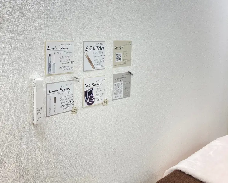 アイラッシュサロンelu+の内観・外観3