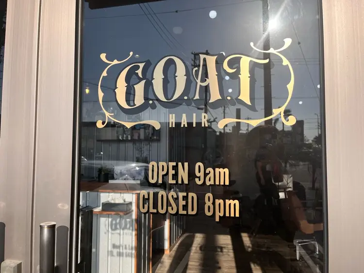G.O.A.T hairの内観・外観1