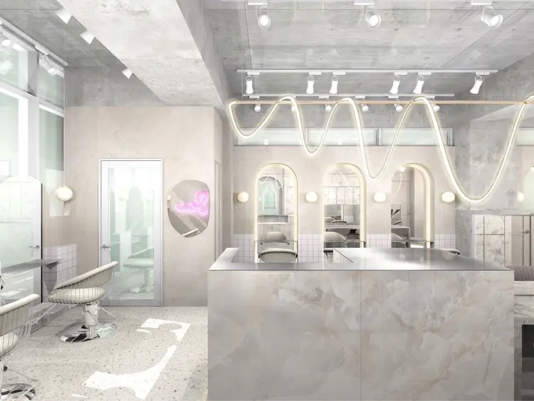 髪質改善サロンsea shinjukuの内観・外観1