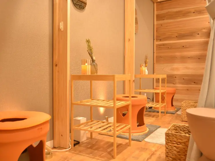 黄土よもぎ蒸し+1°Cの内観・外観2