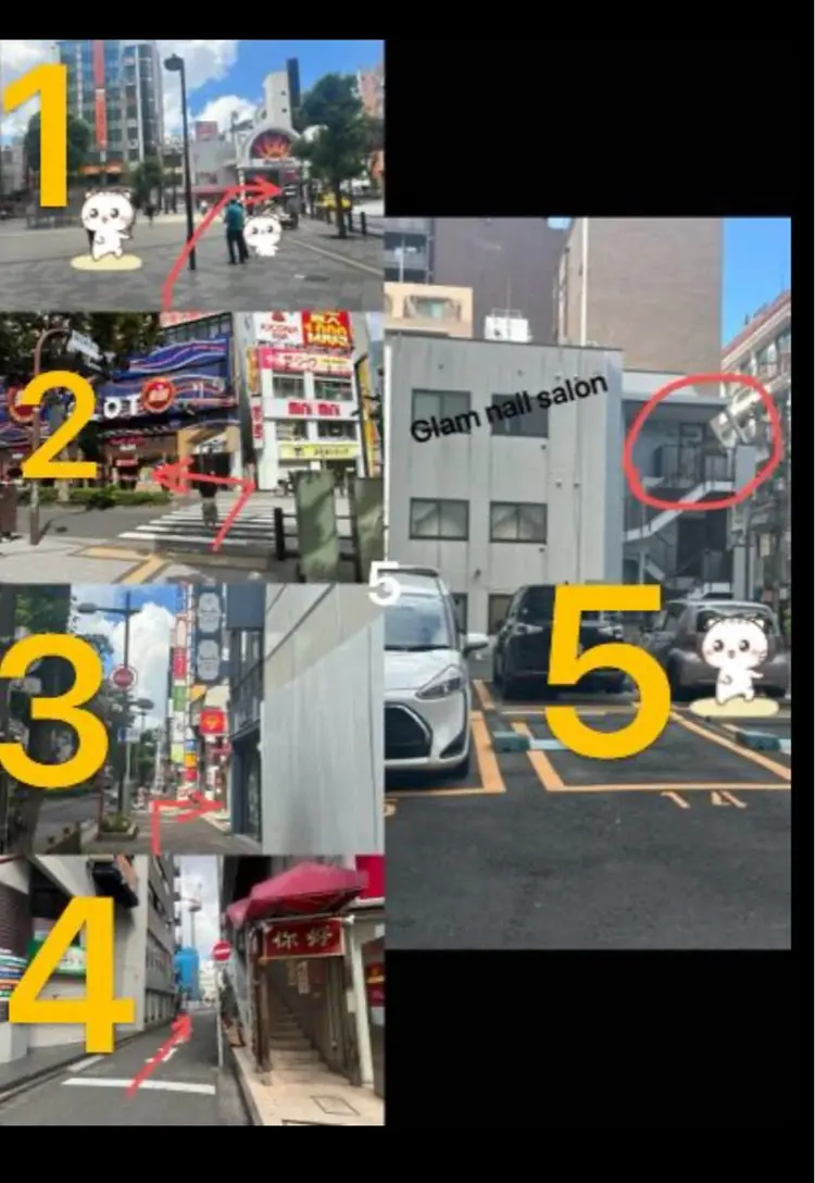 Glam nail salon 蒲田の内観・外観1