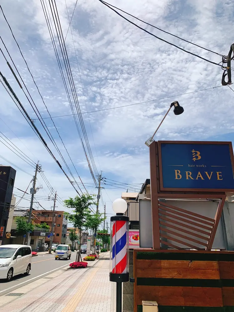 hair works BRAVEの内観・外観1