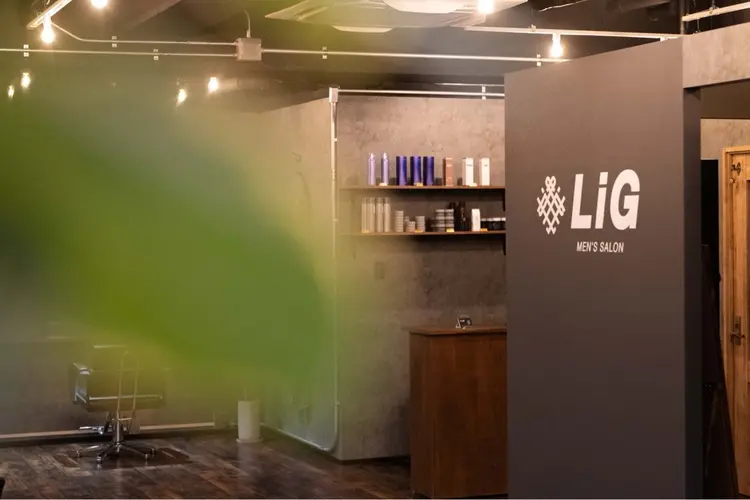 men's salon LiGの内観・外観1
