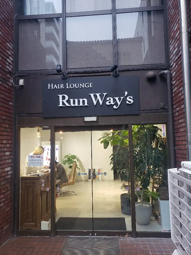 Hair Lounge Run Way'sの内観・外観1