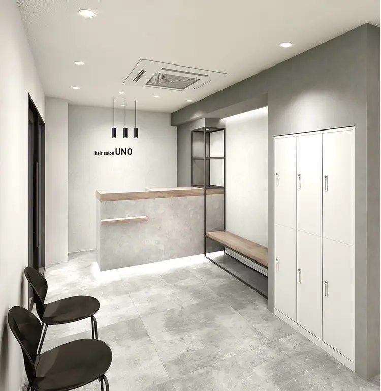hair salon UNO伊勢原店の内観・外観1