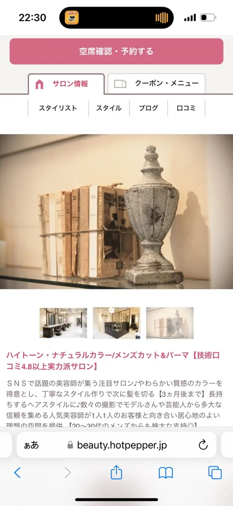 ROVERの内観・外観2