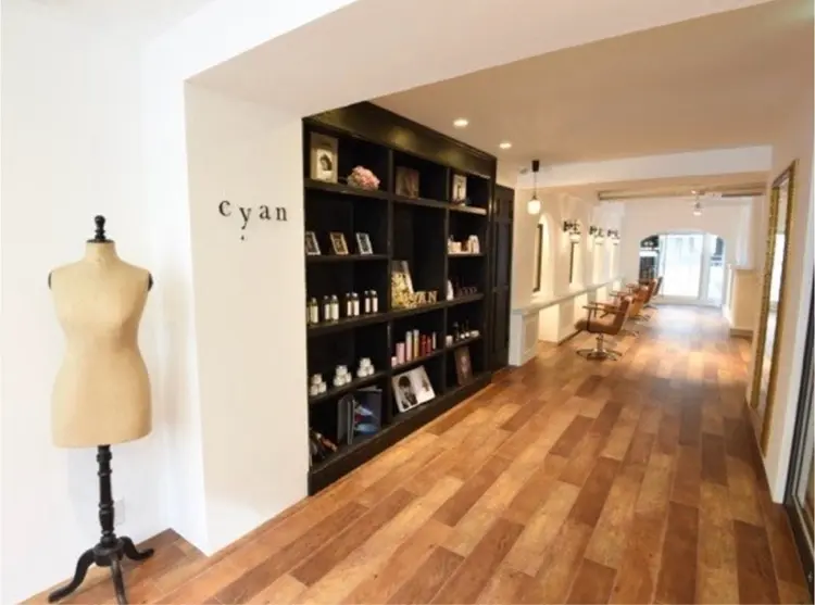 cyan hair designの内観・外観1
