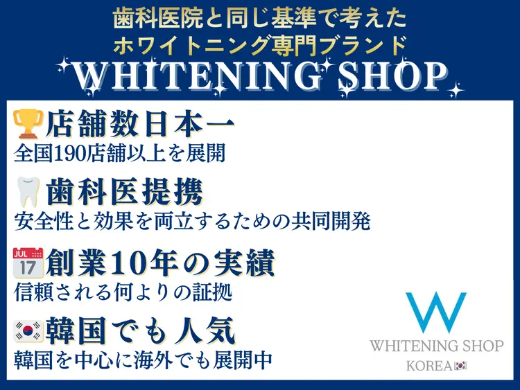 ホワイトニングショップくずは店の内観・外観3