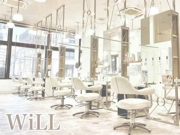 ヘアーメイクWiLL 江坂店の内観・外観1
