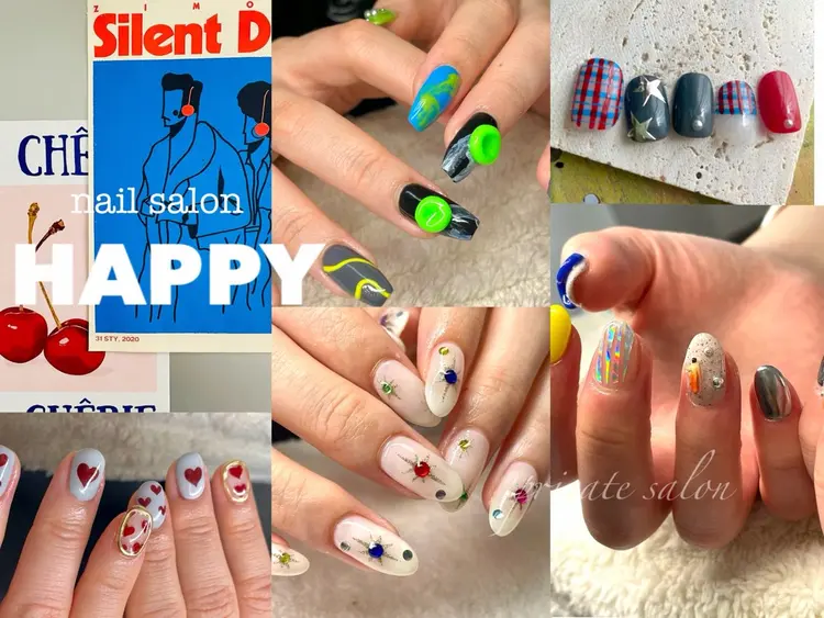 nail salon HAPPYの内観・外観1