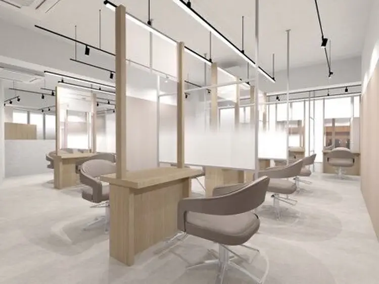 HAIR&MAKE EARTH菊名店の内観・外観2