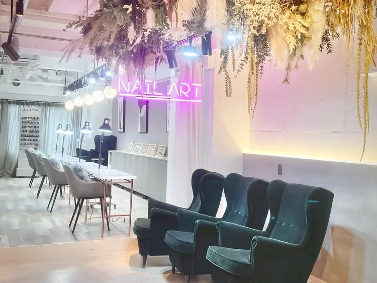 +met nail+cafeの内観・外観1