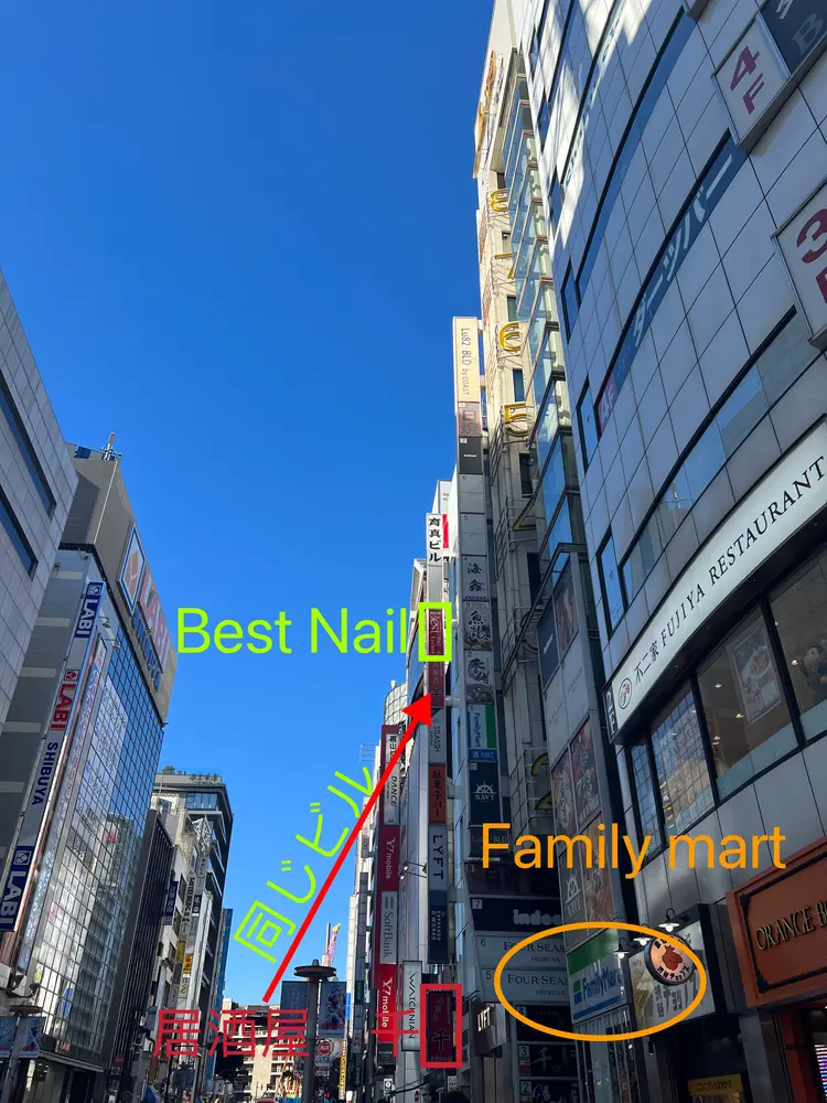Best Nail 渋谷109前店の内観・外観2