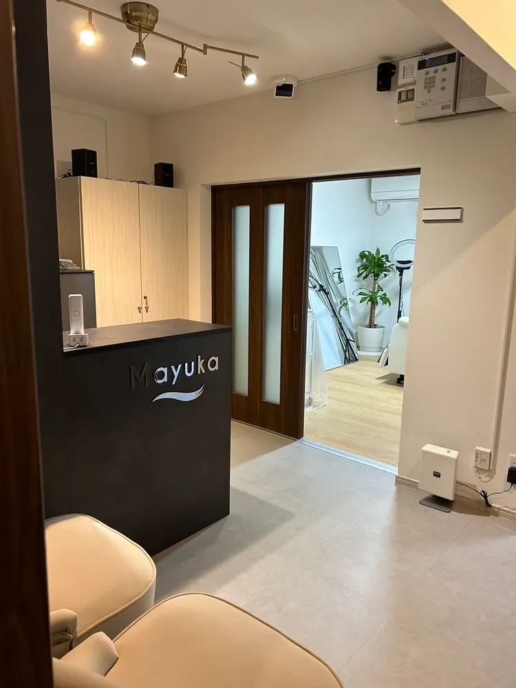まゆ毛サロンMayuka向敷地店の内観・外観1