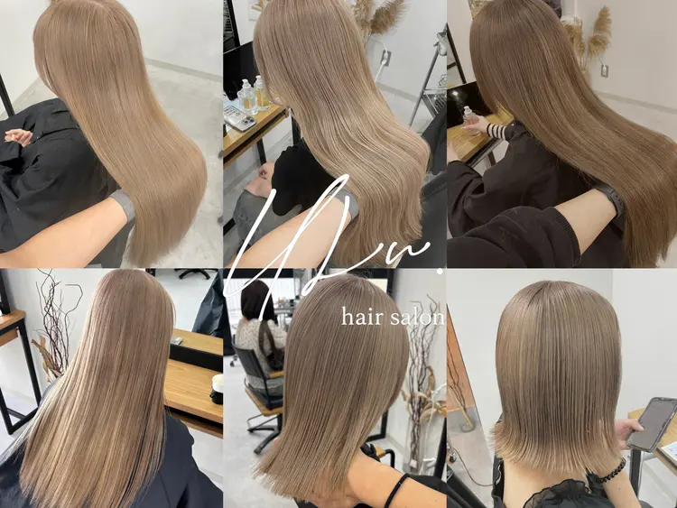 ULu. 岡山駅店 髪質改善トリートメント＆ハイトーンカラーの内観・外観3