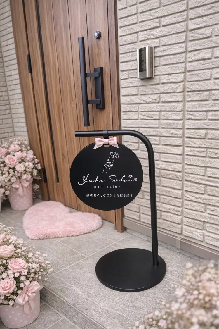 ネイルサロンYubisakiの内観・外観2