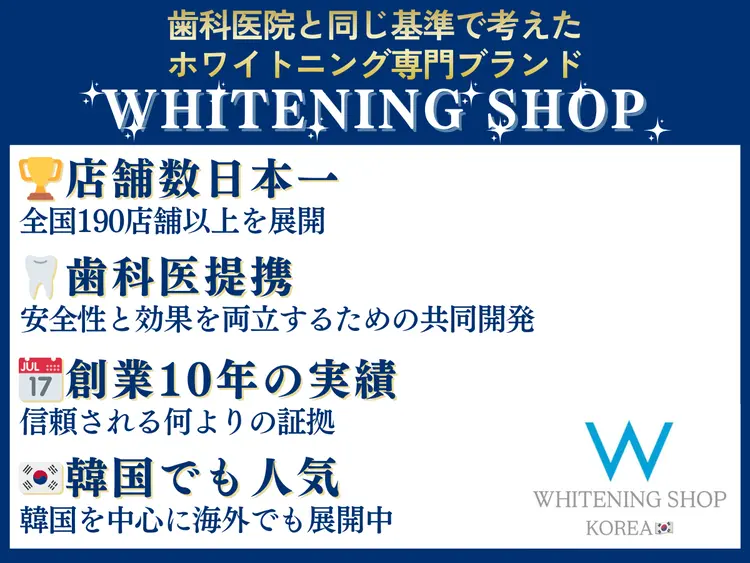 ホワイトニングショップくずは店の内観・外観3