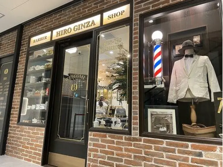 ヒロ銀座 BARBER SHOP 大阪本店の内観・外観1