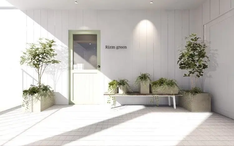 Hair space Rizm greenの内観・外観2