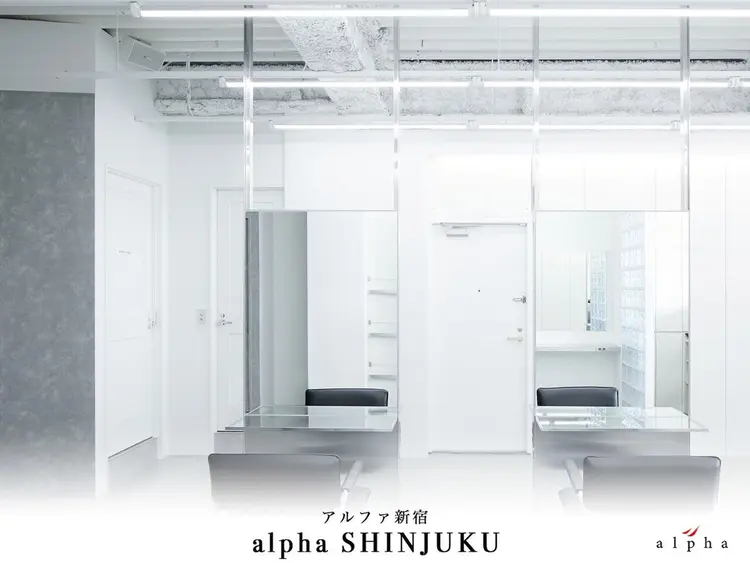 men's salon alpha 新宿の内観・外観2