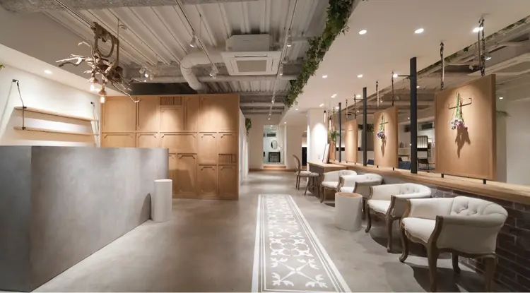 pap's de coiffeur 甲南山手店の内観・外観2