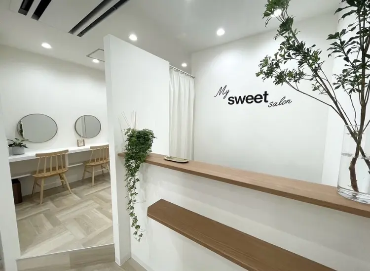 My sweet salon 岡山店の内観・外観1