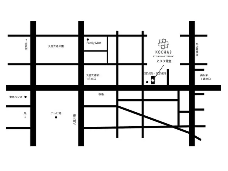 KOCHAB EYELASH 久屋大通店の内観・外観3