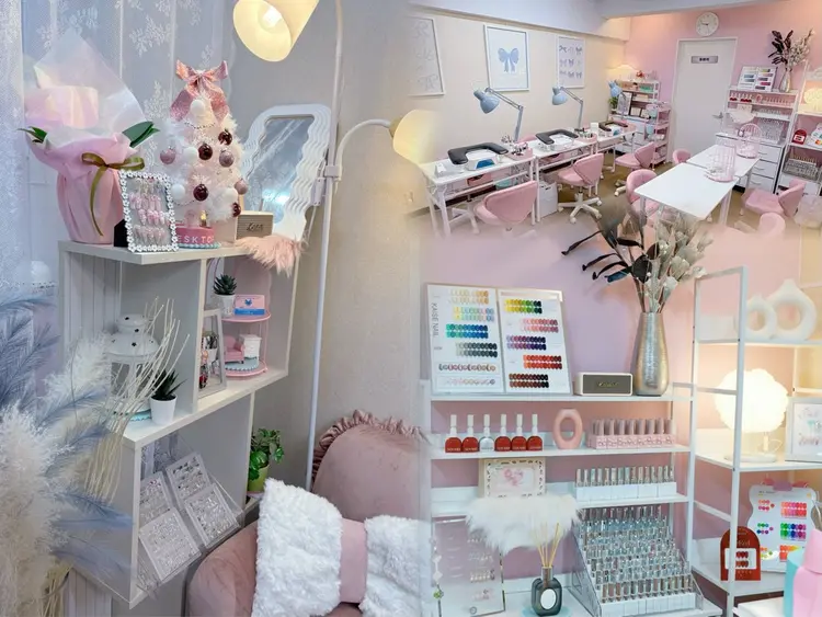 RIBONネイルサロンの内観・外観1