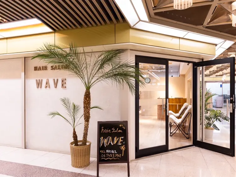 hair salon WAVEの内観・外観1