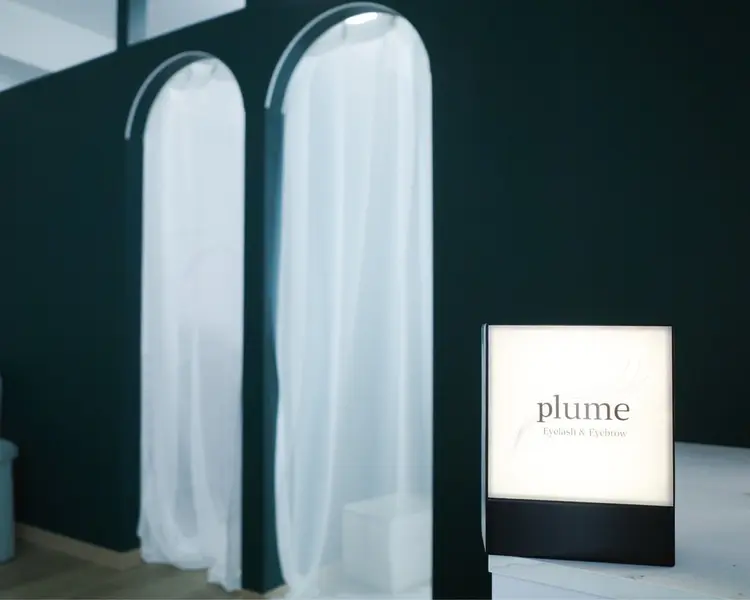 Eyelash＆Eyebrow salon plumeの内観・外観2