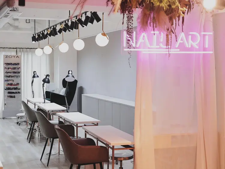 +met nail+cafeの内観・外観1