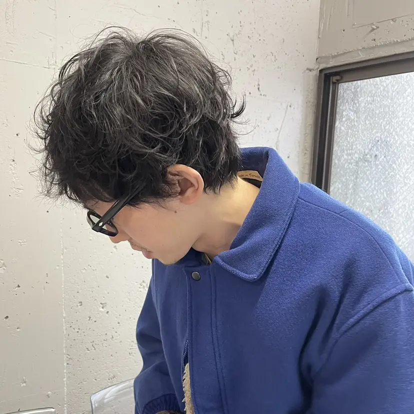メンズヘア ナチュラルパーマの掲載