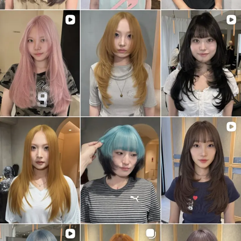 エクステ・ハイトーン レイヤーカットゆうかの掲載