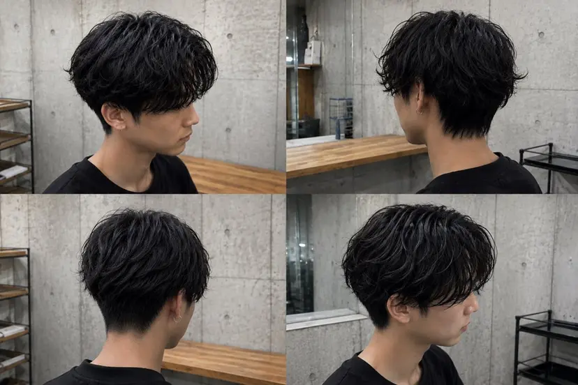 メンズヘア×透明感 カラー🖤じゅんやの掲載