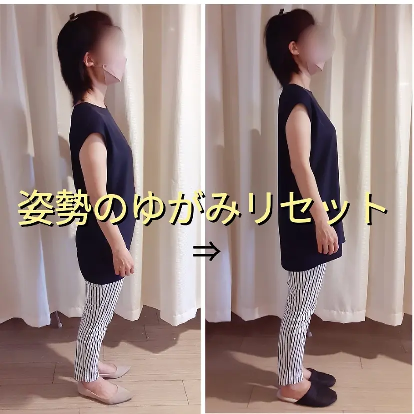 体を整え不調を断つ　 姿勢リセットの掲載